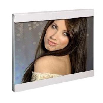 Hama Portraitrahmen Amsterdam silber 10 x 10 cm quer