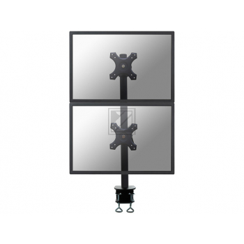 NEWSTAR MONITOR TISCHHALTERUNG SCHWARZ FPMA-D700DV doppel 10-27 12kg