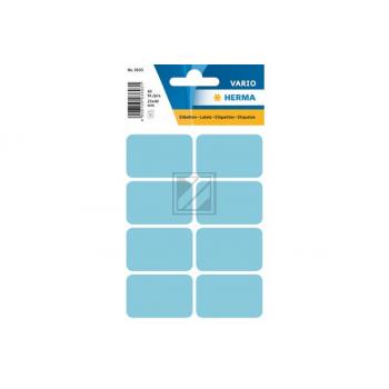 HERMA Etiketten 26×40mm 3693 blau 40 Stück