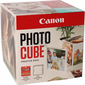 2311B076 CANON Plus Fotopapier 5x5cm 40 Blatt blau weiss PP201 glaenzend