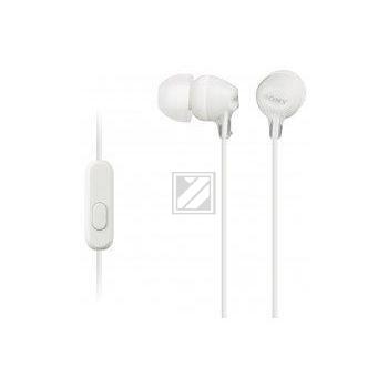 Sony MDR-EX15APW In-Ohr-Kopfhörer, weiß