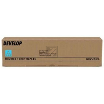 Develop Toner-Kit cyan (A3VU4D0, Tn-711C)