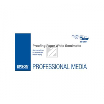 Epson Proofing Paper White Semimatte weiß (C13S042004)