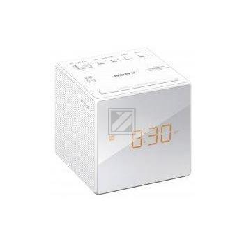 Sony ICF-C1W Uhrenradio, weiß