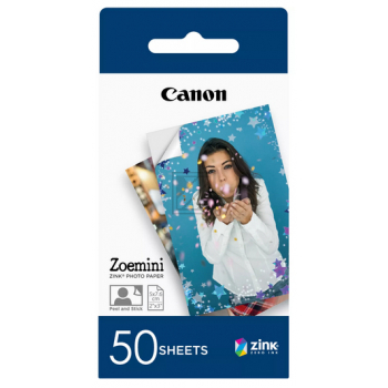 Canon Zink Papier (Zink Papier) weiß 50 Blatt 5 x 7.6 cm 290 g/m² (3215C002, ZP-2030)