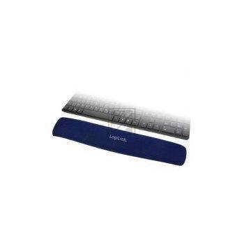 LogiLink Tastatur Gel-Handballenauflage blau