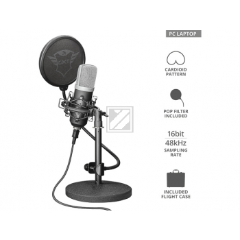TRUST GXT252 EMITA USB-STUDIOMIKROFON 21753 mit Kabel