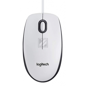 Logitech Mouse M100 white (910-005004)