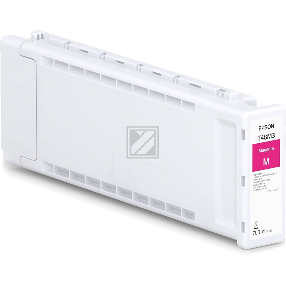 Epson Tintenpatrone magenta HC (C13T48M300, T48M3)