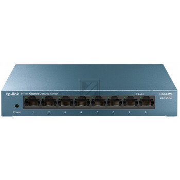 TP-LINK 8-Port Gigabit Desktop Switch TLSG108S Desktop Steel Case