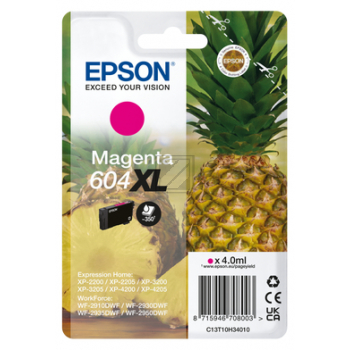 Epson Tintenpatrone magenta HC (C13T10H34020, 604XL)