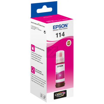Epson Tintennachfüllfläschchen magenta SC (C13T07B340, 114)