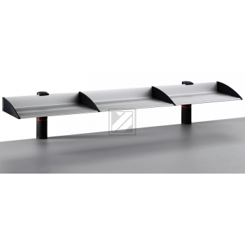 NOVUS Ablageboard 7500505 anth., 2 trenns., 100x20x24cm