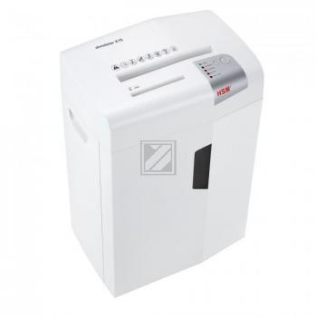 HSM SHREDSTAR X15 AKTENVERNICHTER WEISS 1030121 Partikelschnitt 4x37mm P4 15Blt