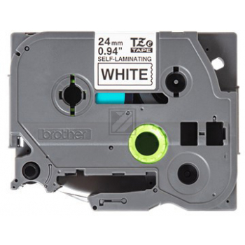 PTOUCH Band selbst lam. schwarz/weiss TZE-SL251 PT-D800W/D900W 24mm