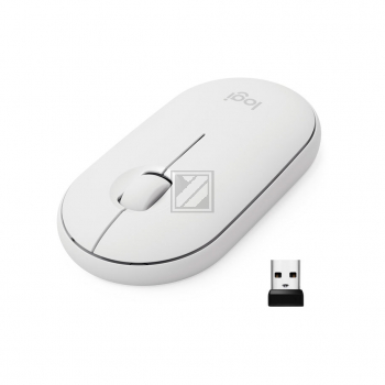 LOGITECH Pebble M350 Wireless Mouse - OFF-WHITE - EMEA