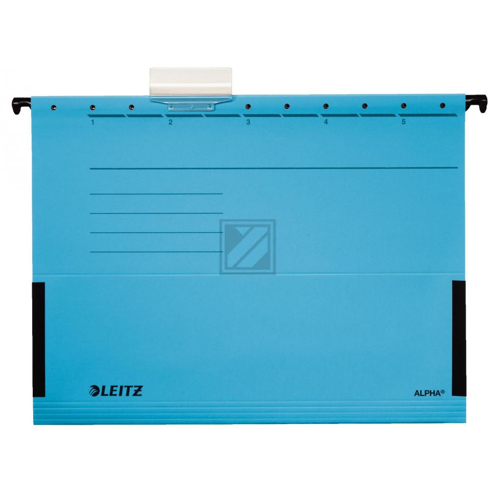 Leitz Hängetasche Alpha A4 blau Inh.5 250 g/qm