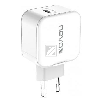 nevox USB PD Type C Ladegerät (Power Adapter) 20 Watt weiß