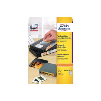 AVERY ZW. Etiketten 63,5x8,5mm L6022REV2 Data Cartridge 2400 Stück