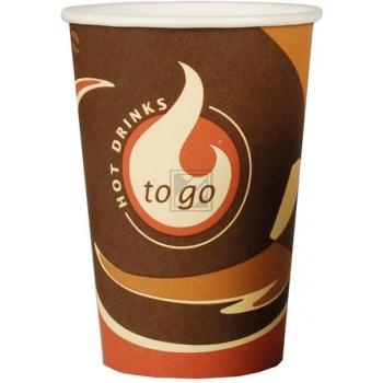 Papstar Trinkbecher 0,30 l Bedruckt Inh.50