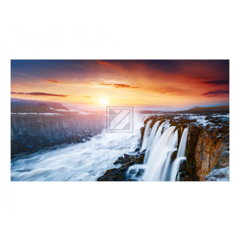 Samsung Video Wall Display VH55R-R, 55 Zoll LED, 1920 x 1080 Pixel Full HD, 16:9, HDMI USB, Schwarz