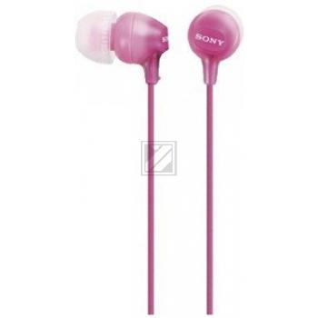 Sony MDR-EX15LPPI In-Ohr-Kopfhörer, pink