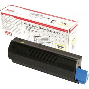 OKI Toner-Kit gelb HC (42127454)