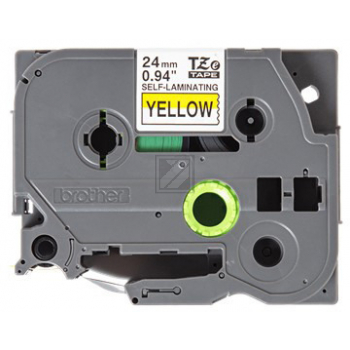 PTOUCH Band selbst lam. schwarz/gelb TZE-SL651 PT-D800W/D900W 24mm