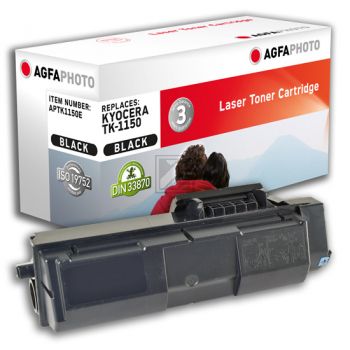 Agfaphoto Toner-Kartusche schwarz (APTK1150E) ersetzt TK-1150