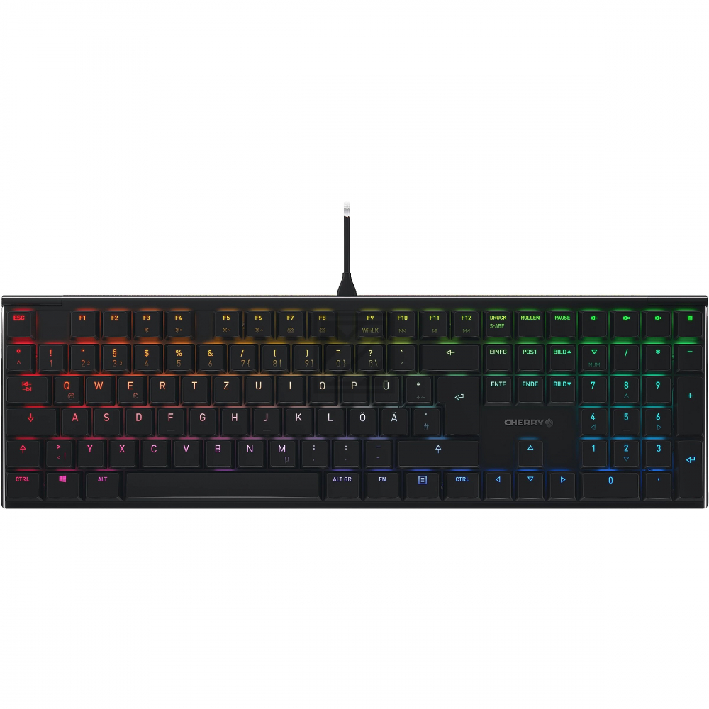 CHERRY MX 10.0N RGB Keyboard Corded Mechanical (DE)