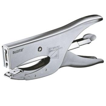 Leitz Heftzange 5549 silber manuell 4,0 mm/40 Blatt 24/6 24/8