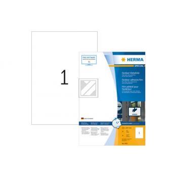 HERMA Outdoor Etiketten A4 9501 weiss 50 Stück