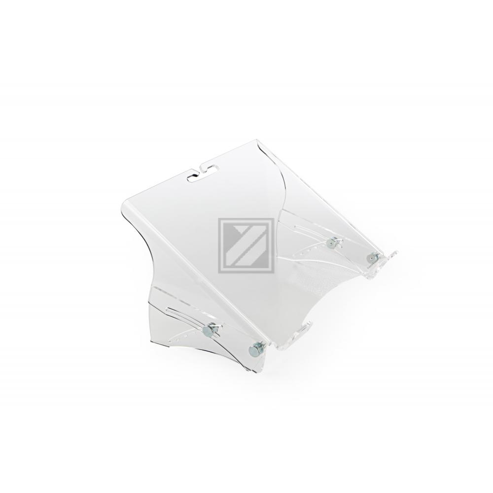 BNEQNOTE350 BAKKER NOTEBBOOKSTAENDER QNote 350 lichtgrau Kunststoff