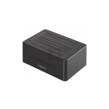 LogiLink Quickport USB 3.1 Gen2 für zwei 2,5'' + 3,5'' SATA HDD/SDD