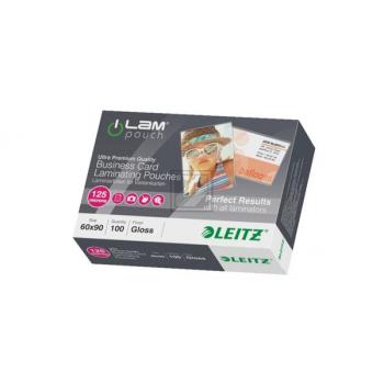 LEITZ Laminier-Folientasche 60x90mm 73690002 125 Mic. 100 Stück