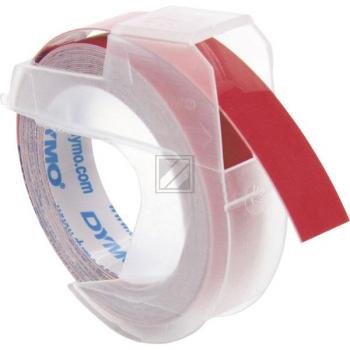 Dymo Prägeband weiß/rot (524702)