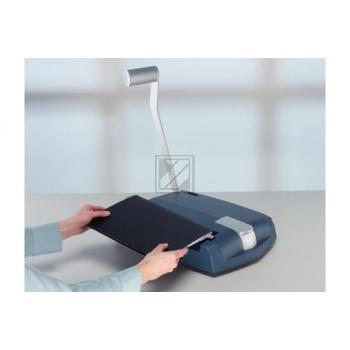 LEITZ Ent-Binder für impressBIND 140 74480000 silber/blau 50x7x340mm