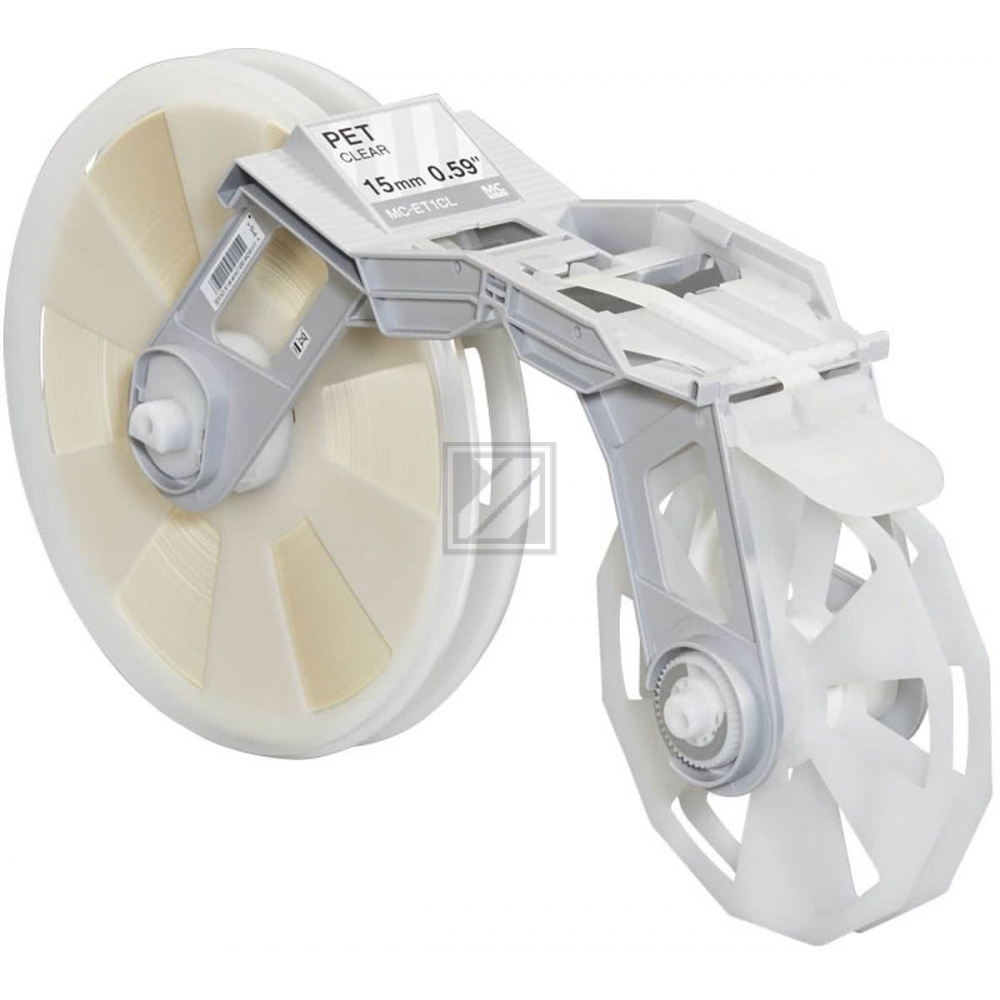 Brother Plastik Filmbandkassette (PP) Selbstklebend transparent (MC-ET1CL)