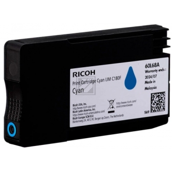 Ricoh Tintenpatrone cyan (408518, 60L68A)
