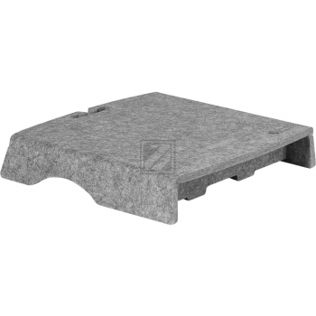 BNEQR50CLGY BAKKER MONITORSTAENDER Q-riser 50 Circular light grey