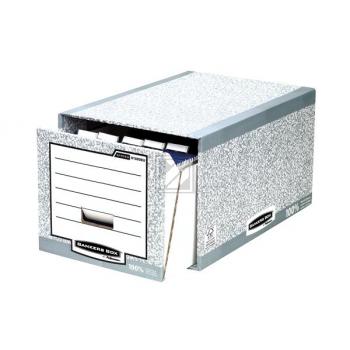 FELLOWES Aufbewahrungsbox grau 01820EU Karton, 35x29x54.5 cm