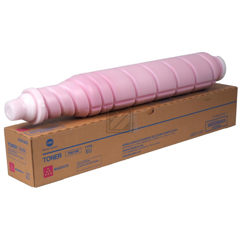 Konica Minolta Toner-Kit magenta (A3VX353, TN-619M)