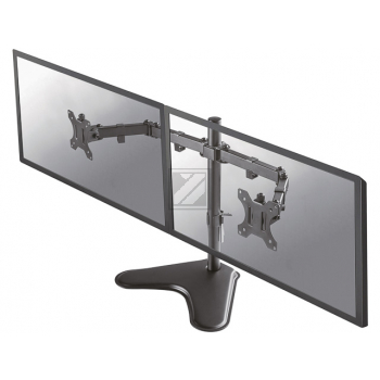 NEWSTAR MONITOR TISCHHALTERUNG SCHWARZ FPMA-D550DDBLACK doppel 10-32 16kg