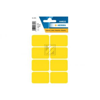 HERMA Etiketten 26×40mm 3691 gelb 40 Stück