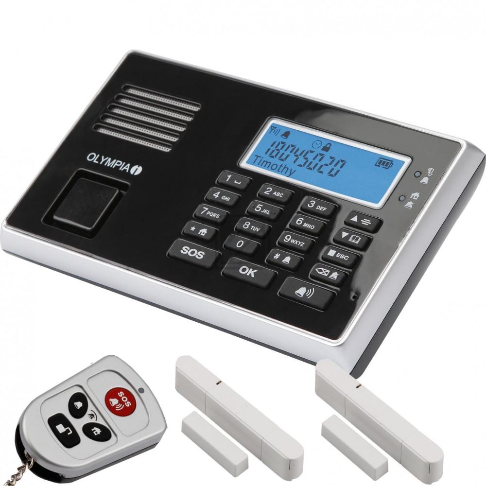 OLYMPIA ALARMANLAGE PROTECT 9030 GSM 5903 Notruf-/Freisprechfunktion drahtlos