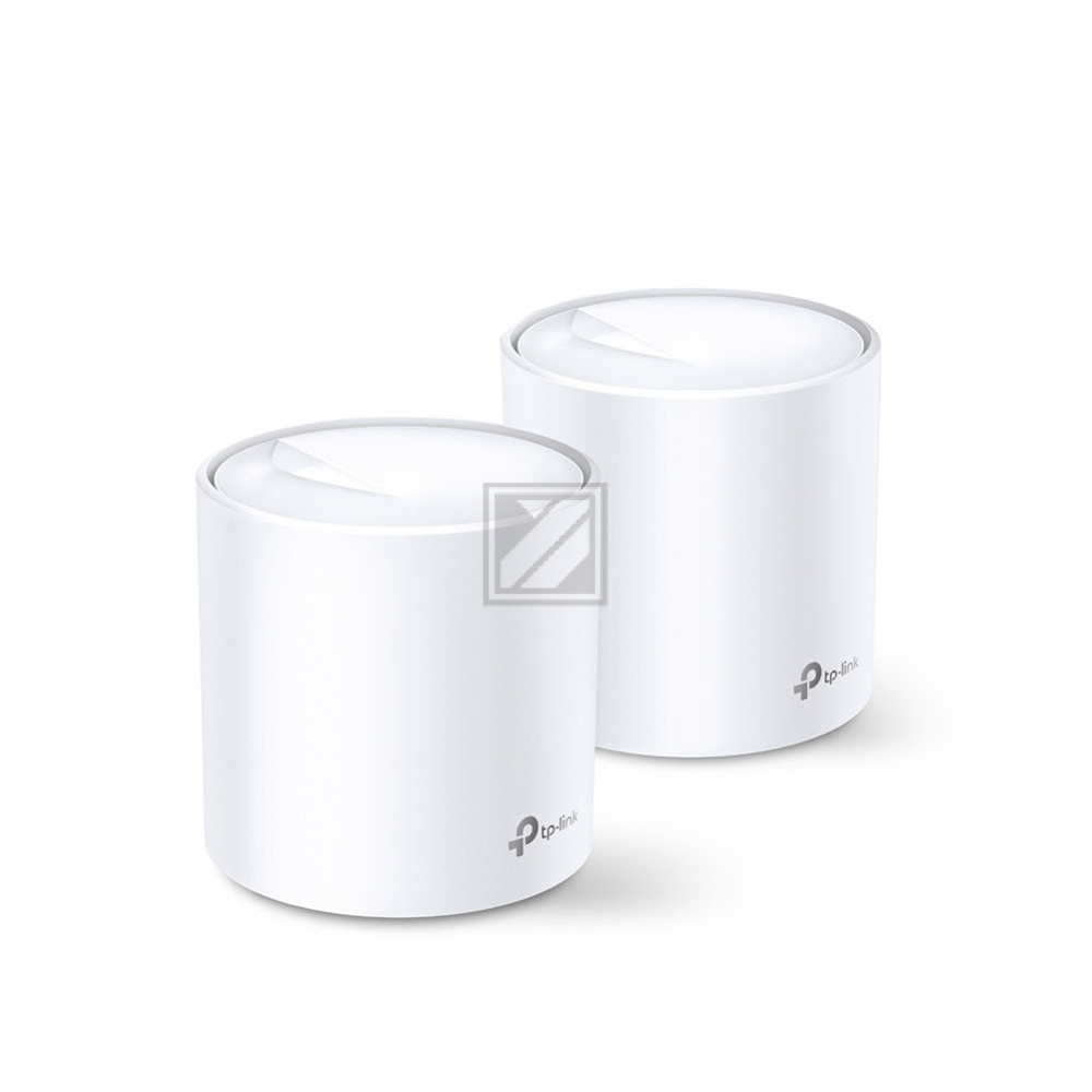 TP-LINK Whole Home Mesh Wi-Fi System DECOX202P AX1800(2-Pack) white
