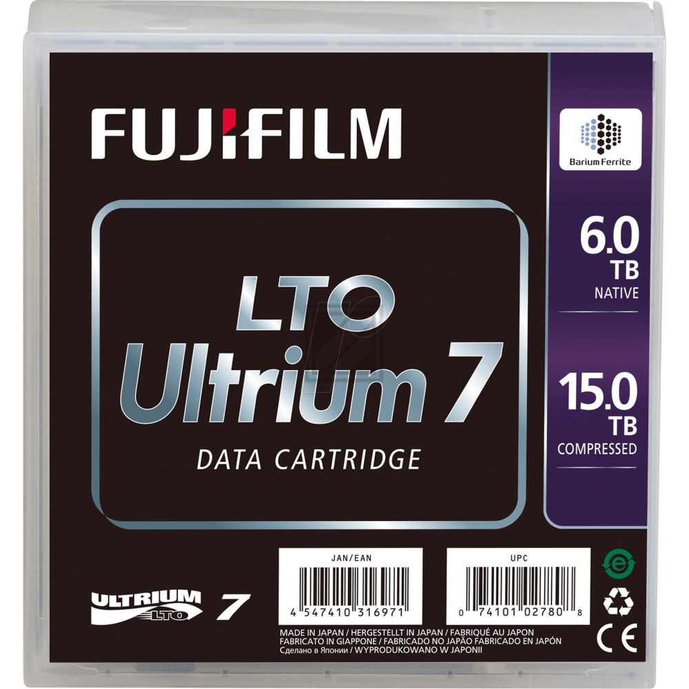 16456574 FUJI DC ULTRIUM7 LTO7 ohne Label 6-15TB