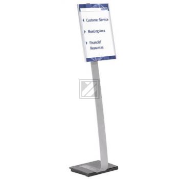 Durable Prospektständer A3 Info Sign Stand silber