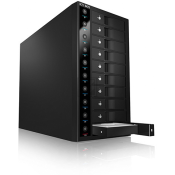 ICY BOX 10-Bay External SINGLE System IB3810U3 for 10x SATA 3.5" HDD