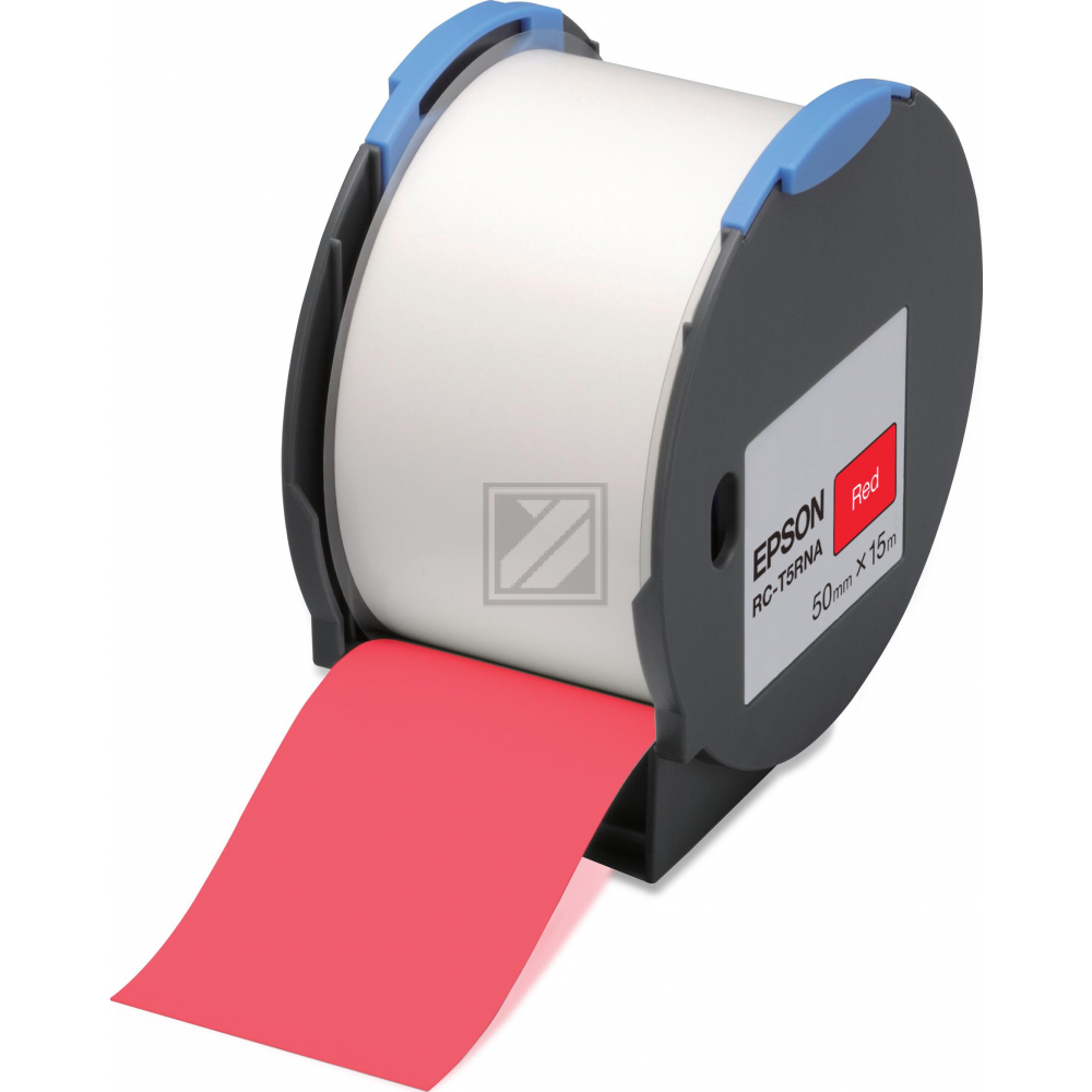 Epson Plastikbandrolle rot (C53S634004, RC-T5RNA)